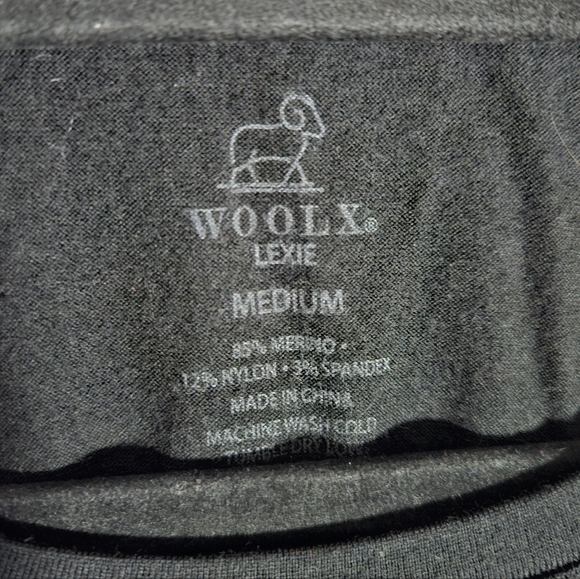 WoolX Lexie Dress & Cover-up Black Size M - Picture 7 of 10